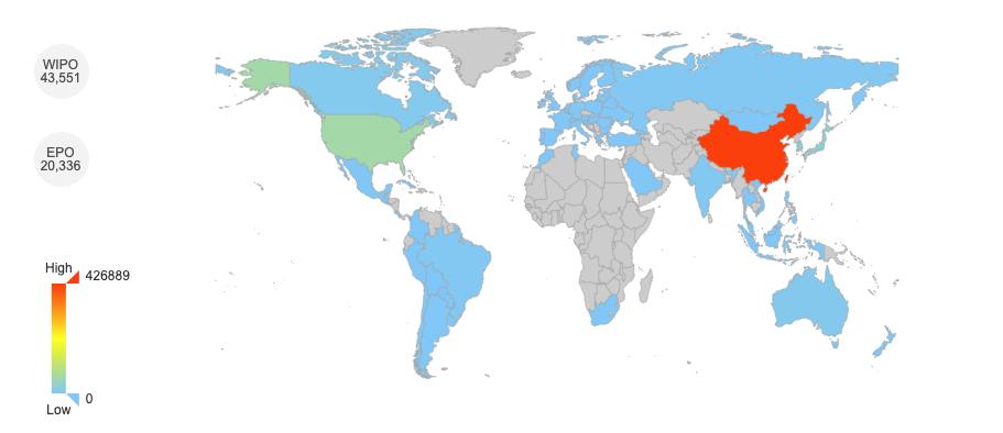 Synthetic Biology Research Geographic Map, Patsnap Insights