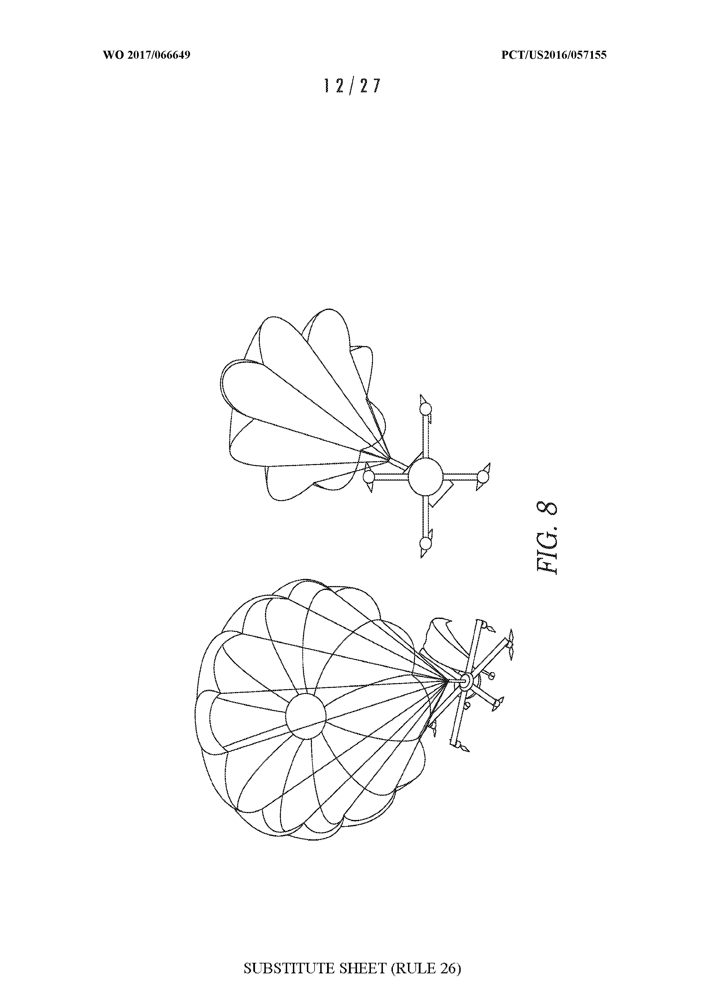 Flirtey Pizza Drones Patent