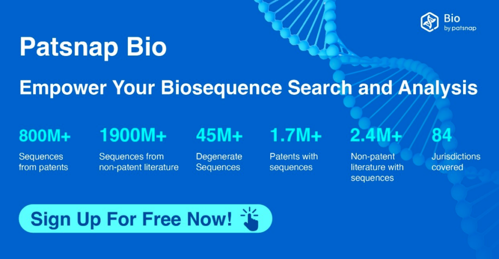 Patsnap Bio Sequence Search 